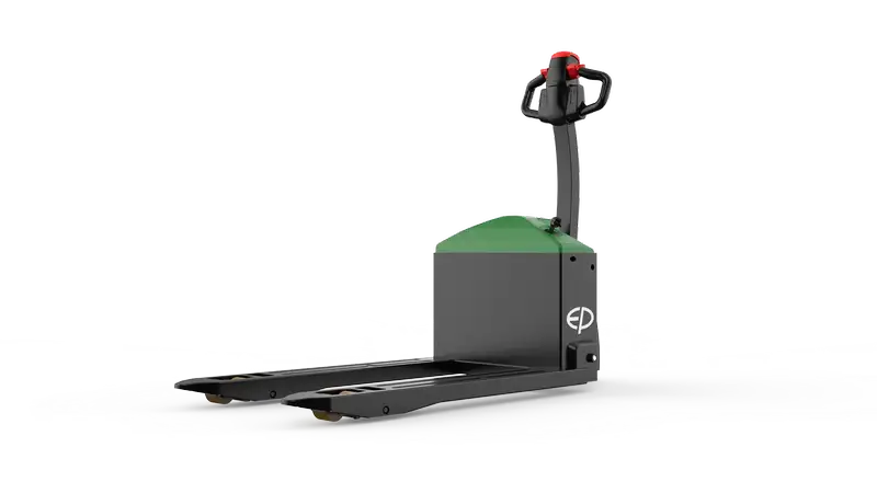 Trong kho hàng nhỏ, Pallet Truck điện phù hợp di chuyển pallet quãng ngắn